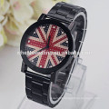 Flag design lover pair couple watches